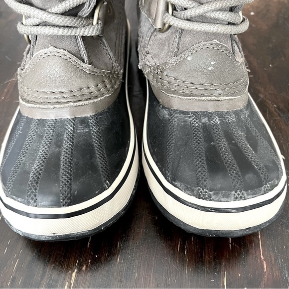 SOREL Joan of Artic Boots in Quarry Black Size 6 - Picture 7 of 8